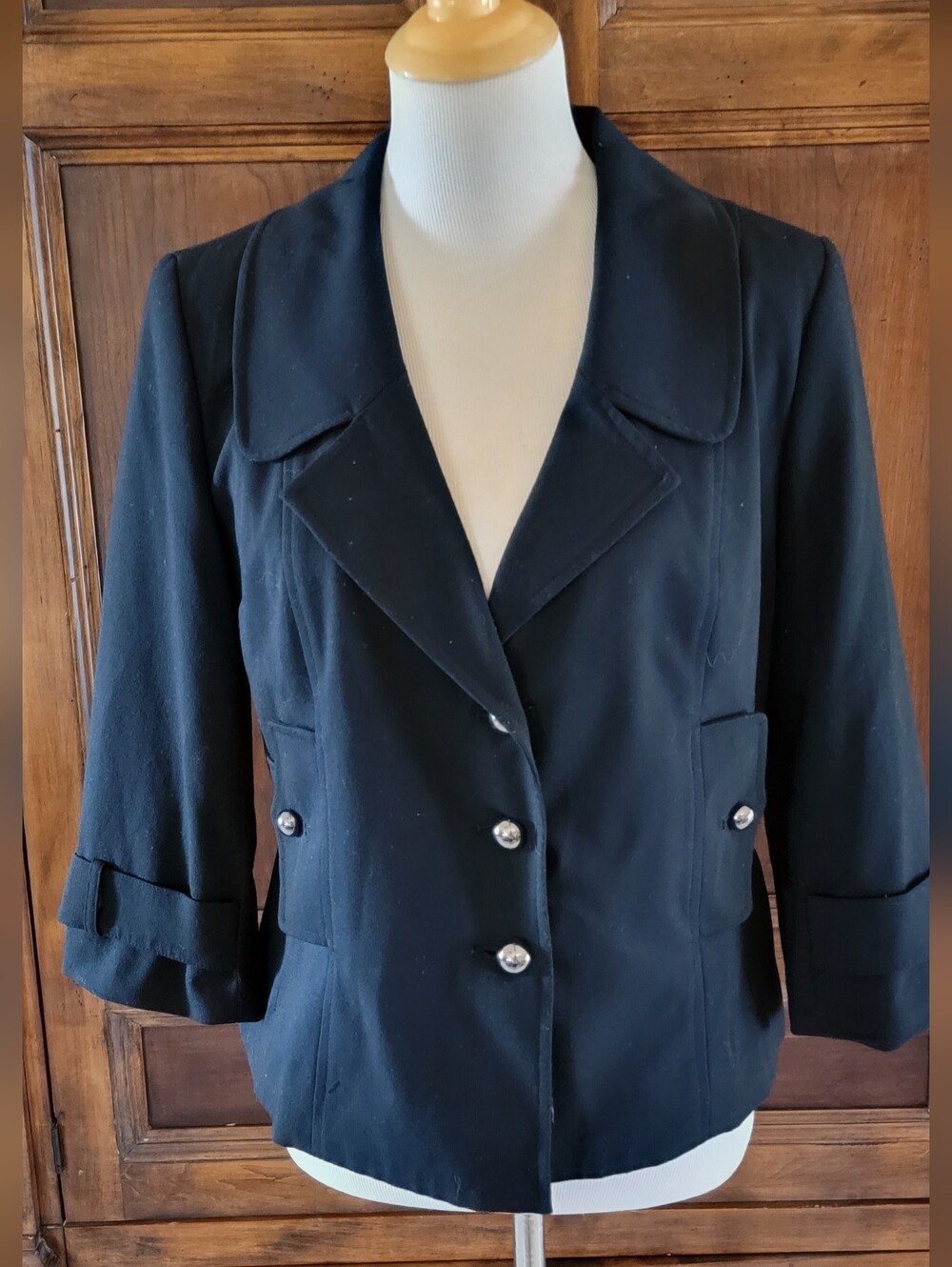 Women's Black Blazer Apt. 9 Stretch - Size 10